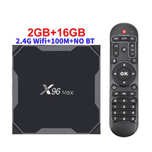 Load image into Gallery viewer, 2020 Android 9.0 TV Box X96 Max Plus Amlogic S905x3 8K Smart Media Player 4GB RAM 64GB ROM X96Max Set top Box QuadCore 5G Wifi