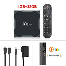 Load image into Gallery viewer, 2020 Android 9.0 TV Box X96 Max Plus Amlogic S905x3 8K Smart Media Player 4GB RAM 64GB ROM X96Max Set top Box QuadCore 5G Wifi