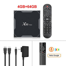 Load image into Gallery viewer, 2020 Android 9.0 TV Box X96 Max Plus Amlogic S905x3 8K Smart Media Player 4GB RAM 64GB ROM X96Max Set top Box QuadCore 5G Wifi