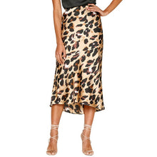 Load image into Gallery viewer, CALOFE 2020 New Summer Asymmetrical Skirt Dot Printing One-Piece Bohemian Long Wrap Skirt Side Split Ruffled Beach Lace-Up Skirt