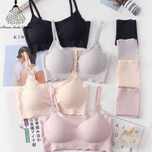 Load image into Gallery viewer, Seamless Bra Set For Women Underwear Push Up Lingerie Set Wire Free Bra And Panty Set Plus Size S M L XL Size Intimates Female