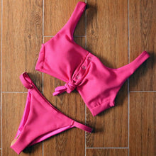 Load image into Gallery viewer, Sexy bikinis 2020 mujer Brazilian Bikini push up Bathing Suit swimwear women Swimsuit Female biquini swim suit Tankini biquine