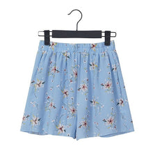 Load image into Gallery viewer, loose boho floral casual women chiffon shorts plus size polka dot shorts Summer M30270
