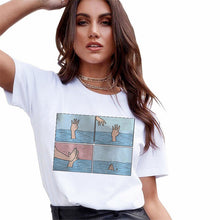 Load image into Gallery viewer, 2020 New T Shirts Women Fashion Graphic Print Vogue Tshirts Casual Tops Harajuku Tees Female T shirts Clothing Camisas Mujer