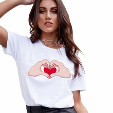 Load image into Gallery viewer, 2020 New T Shirts Women Fashion Graphic Print Vogue Tshirts Casual Tops Harajuku Tees Female T shirts Clothing Camisas Mujer