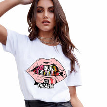 Load image into Gallery viewer, 2020 New T Shirts Women Fashion Graphic Print Vogue Tshirts Casual Tops Harajuku Tees Female T shirts Clothing Camisas Mujer