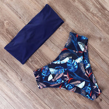 Load image into Gallery viewer, RUUHEE Bandage Bikini Swimwear Women Swimsuit High Waist Bikini Set 2020 Bathing Suit Push Up Maillot De Bain Femme Beachwear