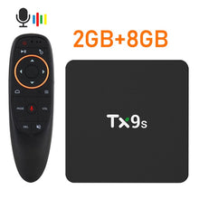 Load image into Gallery viewer, Android 9.0 TX9s TV Box 2GB 8GB Set Top Box 2.4G Wifi 4K Youtube Assistant Media player Very Fast top Box