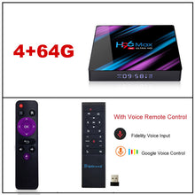 Load image into Gallery viewer, H96MAX Android 9.0 TV Box RK3318 Quad Core 64bit 2.4G/5.8G Wifi BT 4.0 4K HD Media Player Mini Set Top Box Voice Control H96 MAX
