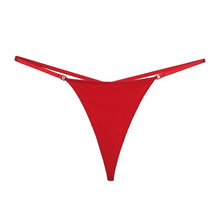 Load image into Gallery viewer, 2020 Hot Sexy Underwear Women's Briefs Womens Sexy Stripper Micro Thong G string Pure Colour Ladies Panties Panty G008

