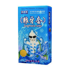 Load image into Gallery viewer, 12Pcs Ice style Delay Condom Spike Condoms For Men Funny G Spot Penis Sleeve Lubricated Penis Extender Adult Sex Products
