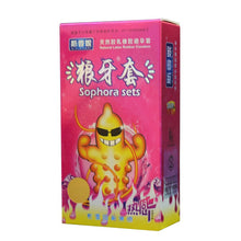 Load image into Gallery viewer, 12Pcs Ice style Delay Condom Spike Condoms For Men Funny G Spot Penis Sleeve Lubricated Penis Extender Adult Sex Products
