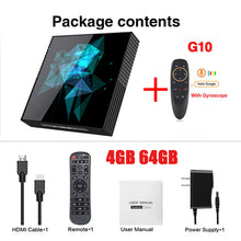 Load image into Gallery viewer, 4GB 128GB Android 9.0 TV Box Smart Z2 32GB 64GB 2.4G/5G Wifi Bluetooth 4.2 4K Google Player PK H96 MAX RK3318 Android TV Box
