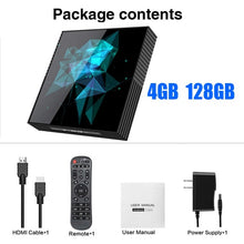 Load image into Gallery viewer, 4GB 128GB Android 9.0 TV Box Smart Z2 32GB 64GB 2.4G/5G Wifi Bluetooth 4.2 4K Google Player PK H96 MAX RK3318 Android TV Box
