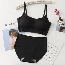 Load image into Gallery viewer, Seamless Bra Set For Women Underwear Push Up Lingerie Set Wire Free Bra And Panty Set Plus Size S M L XL Size Intimates Female
