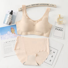 Load image into Gallery viewer, Seamless Bra Set For Women Underwear Push Up Lingerie Set Wire Free Bra And Panty Set Plus Size S M L XL Size Intimates Female
