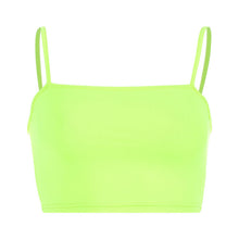 Load image into Gallery viewer, Hot Casual Neon Green Crop Top Women Camis Streetwear Slim Sexy Summer Tops 2020 Strap Cropped Neons Fashion Tops Haut Femme топ
