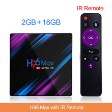 Load image into Gallery viewer, 2020 H96 MAX RK3318 Smart TV Box Android 9 9.0 4GB 32GB 64GB 4K Youtube Media player H96MAX TVBOX Android TV Set top box 2GB16GB
