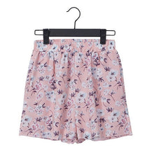 Load image into Gallery viewer, loose boho floral casual women chiffon shorts plus size polka dot shorts Summer M30270
