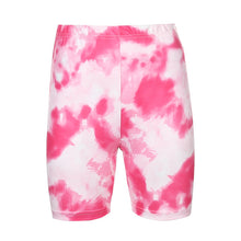Load image into Gallery viewer, IAMHOTTY   Tie Dye Print Basic Tshirt Shorts Two Piece Set Women Casual Outfits lounge Wear Jogging Femme Biker Shorts Tees Summ
