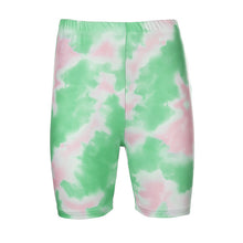Load image into Gallery viewer, IAMHOTTY   Tie Dye Print Basic Tshirt Shorts Two Piece Set Women Casual Outfits lounge Wear Jogging Femme Biker Shorts Tees Summ
