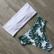 Load image into Gallery viewer, RUUHEE Bandage Bikini Swimwear Women Swimsuit High Waist Bikini Set 2020 Bathing Suit Push Up Maillot De Bain Femme Beachwear

