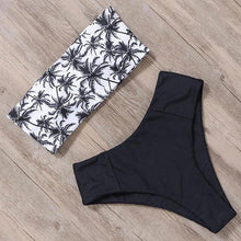 Load image into Gallery viewer, RUUHEE Bandage Bikini Swimwear Women Swimsuit High Waist Bikini Set 2020 Bathing Suit Push Up Maillot De Bain Femme Beachwear
