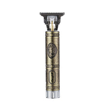 Load image into Gallery viewer, USB Rechargeable T9 Baldheaded Hair Clipper Electric hair trimmer Cordless Shaver  Trimmer 0mm Men Barber Hair Cutting Machine
