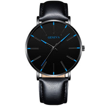 Load image into Gallery viewer, 2020 Minimalist Men's Fashion Ultra Thin Watches Simple Men Business Stainless Steel Mesh Belt Quartz Watch Relogio Masculino
