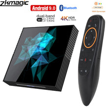 Load image into Gallery viewer, Tv box Android 9.0 A95X  Rockchip 4G 32GB 64GB Android box Bluethooth 2.4/5.0G WiFi Google Play Smart Android Tv box
