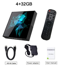 Load image into Gallery viewer, Tv box Android 9.0 A95X  Rockchip 4G 32GB 64GB Android box Bluethooth 2.4/5.0G WiFi Google Play Smart Android Tv box
