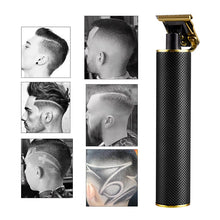 Load image into Gallery viewer, USB rechargeable ceramic Trimmer barber Hair Clipper Machine hair cutting Beard Trimmer Hair Men haircut Styling tool
