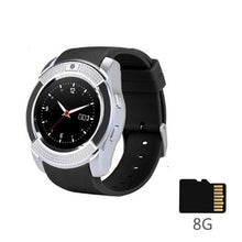 Load image into Gallery viewer, V8 Smart Watch Bluetooth Smart Watch Touch Screen Wrist Watch With Camera SIM Card Slot Waterproof Sports Watch For Android IOS
