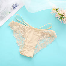 Load image into Gallery viewer, FINETOO Sexy Lace Panties Women Underwear M-XL Hollow Band Sexy Briefs Female Lingerie 7 Colors Floral Ladies Underpants Panties
