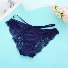 Load image into Gallery viewer, FINETOO Sexy Lace Panties Women Underwear M-XL Hollow Band Sexy Briefs Female Lingerie 7 Colors Floral Ladies Underpants Panties

